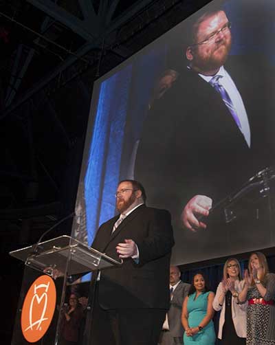 Aaron Root, Horace Mann's 2017 Employee of the Year